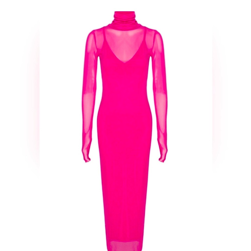 Shailene Revolve dress hot pink NWOT